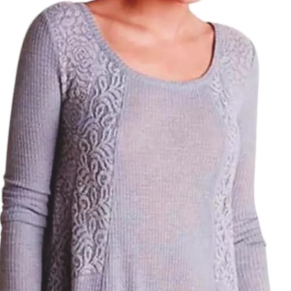 🌺SOLD ON BAY🌺 128 Anthropologie Vintage Chemise Small 2 Nightie Lacy Thermal - Picture 5 of 12